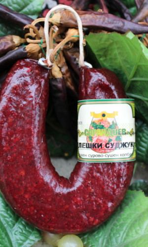 Durable raw dried sausages Photos