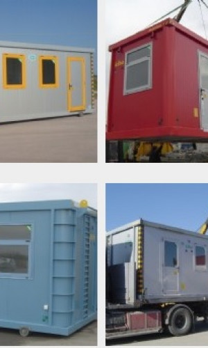 Prefabricated metal cabins Photos