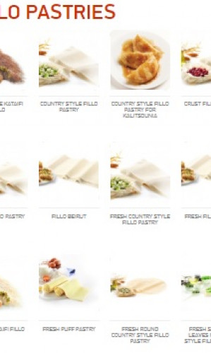 Pastries, pasta and dough products Photos