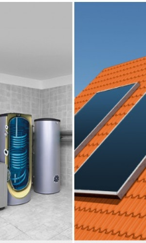 Solar heaters, panels and boilers Photos