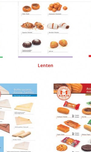 Pastry products and traditional greek sweets Photos