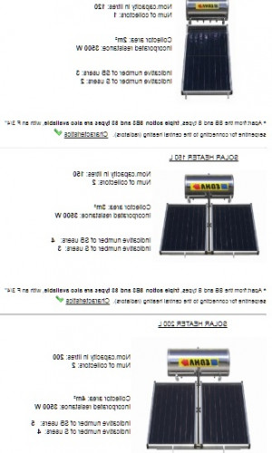 Heaters, boilers and solar systems Photos